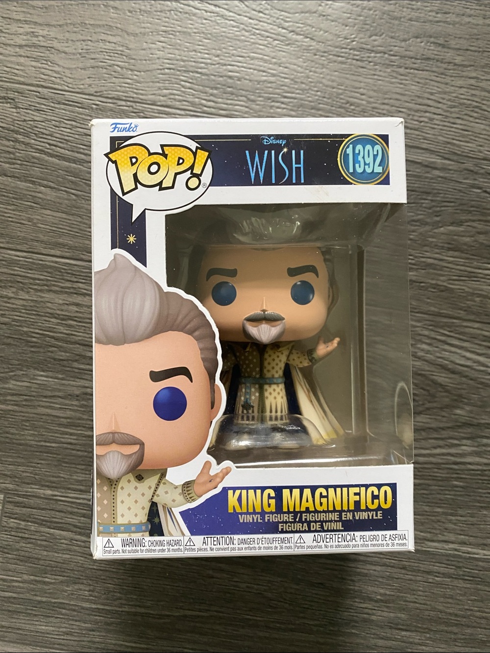 Funko POP! King Magnifico Vinyl Figure - Blue, Gold, Cream